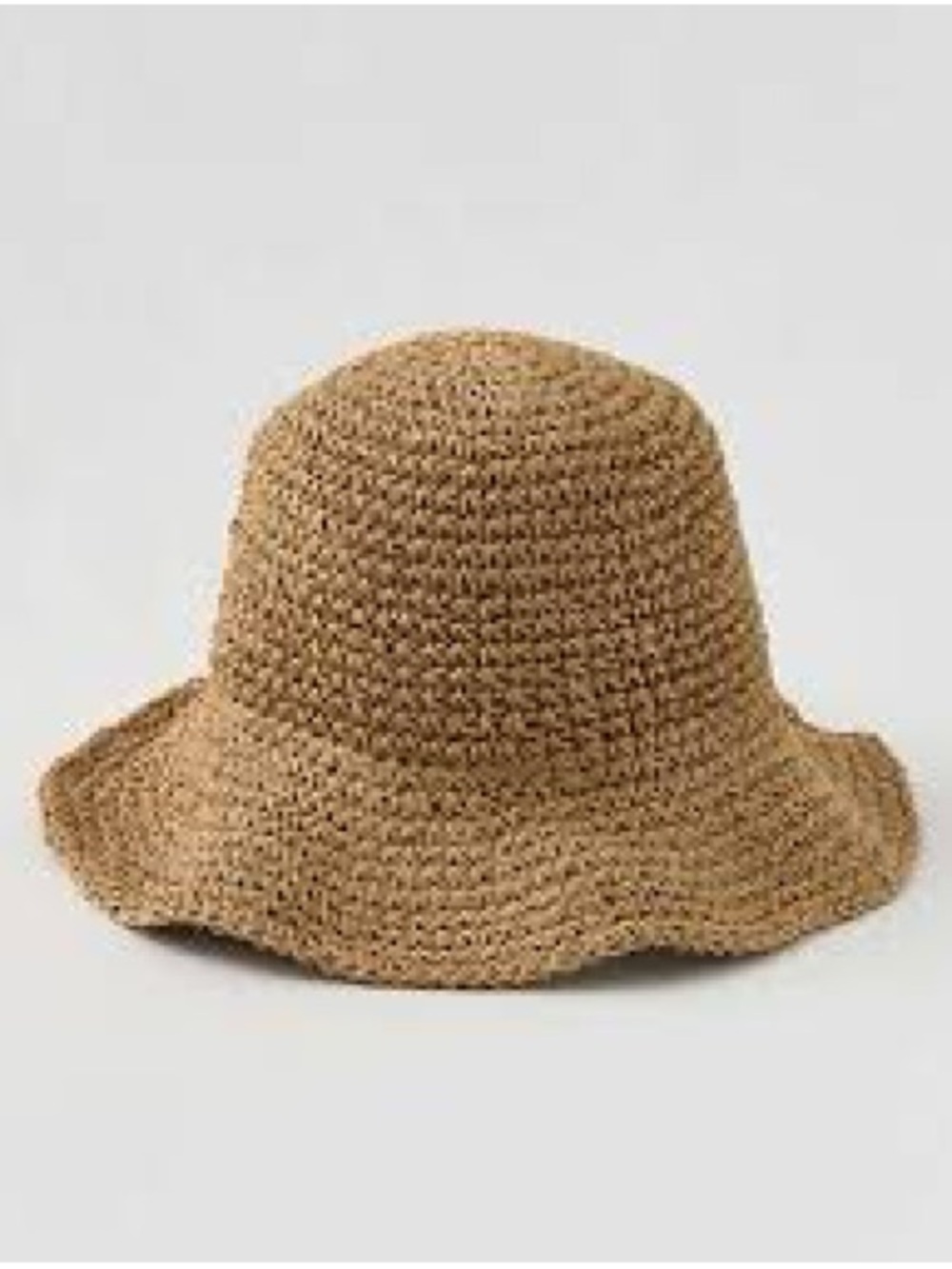 aerie Women’s Straw Crochet Bucket Hat